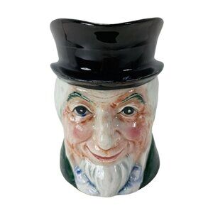Occupied Japan Toby Mug Man W/Top Hat And Goatee Vintage
